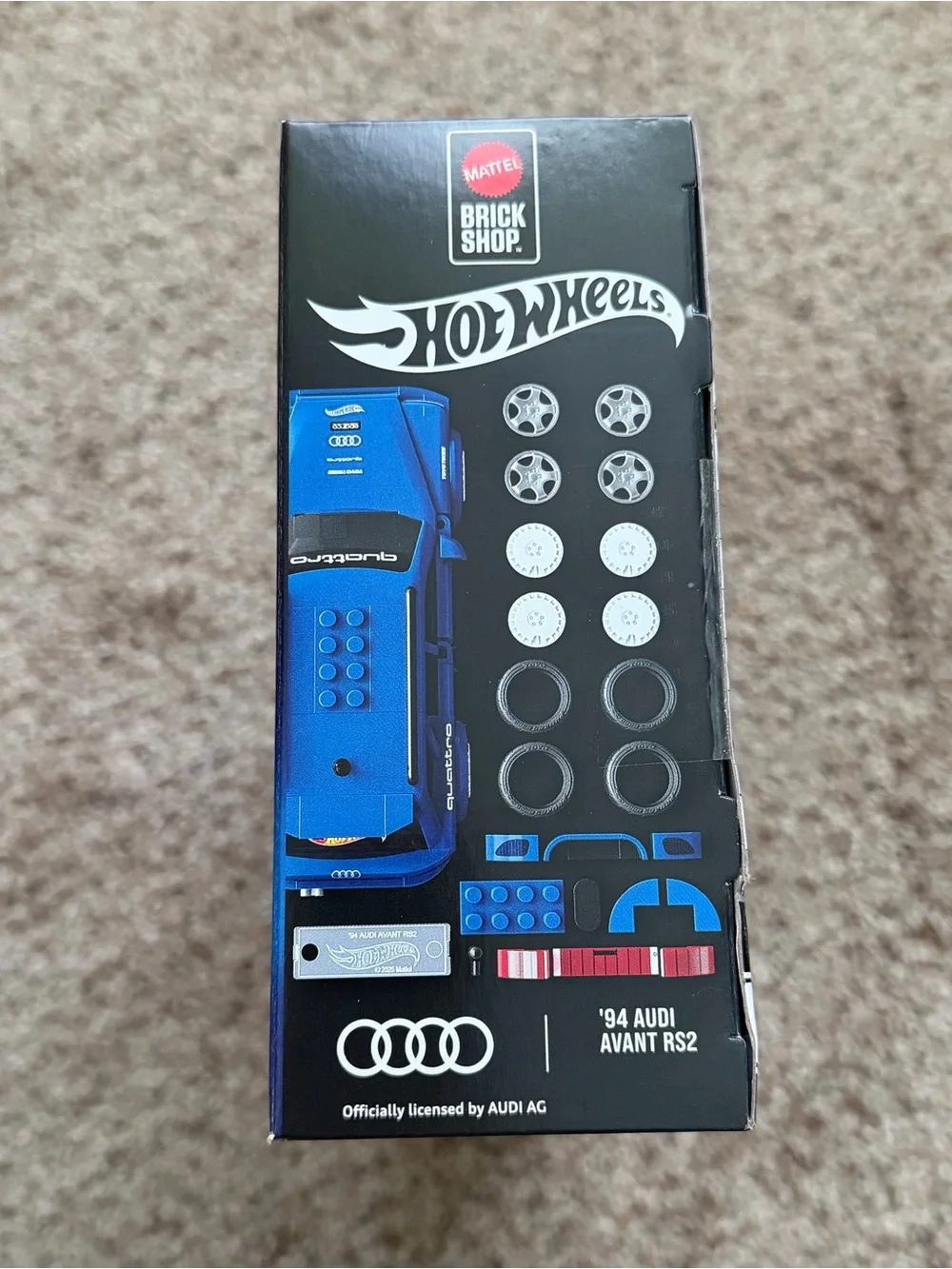 Mattel Brick Shop Hot Wheels ‘94 Audi Avant RS2 Building Set